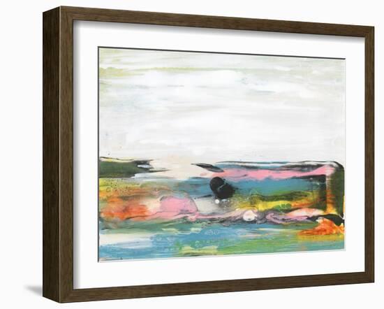 Happy Seascape I-Lila Bramma-Framed Art Print