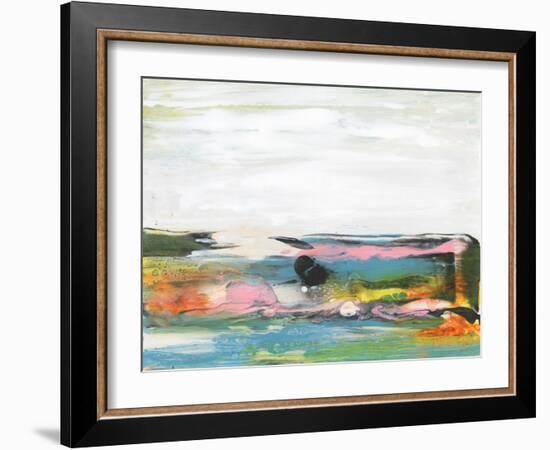 Happy Seascape I-Lila Bramma-Framed Art Print