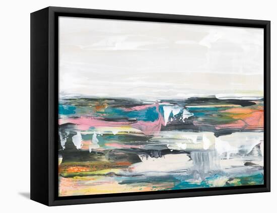 Happy Seascape II-Lila Bramma-Framed Stretched Canvas