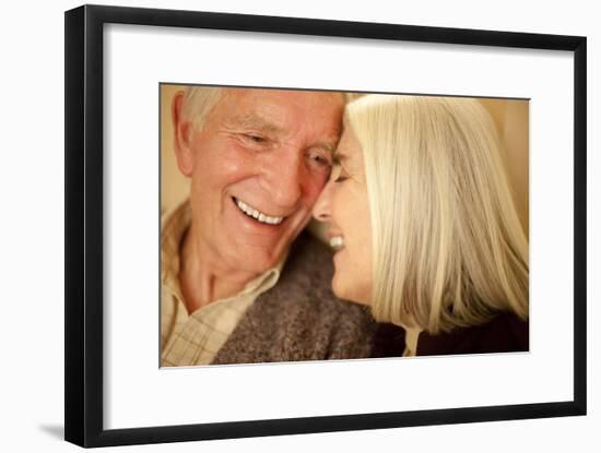 Happy Senior Couple-Science Photo Library-Framed Photographic Print