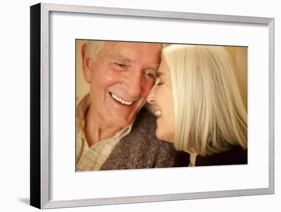 Happy Senior Couple-Science Photo Library-Framed Photographic Print
