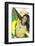 Happy Smiling Brazil Soccer Football Fan.... (Brazil World Cup Finals 2014)-BCFC-Framed Photographic Print