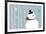 Happy Snowman-Anne Cote-Framed Giclee Print