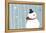 Happy Snowman-Anne Cote-Framed Premier Image Canvas