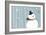 Happy Snowman-Anne Cote-Framed Giclee Print