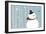 Happy Snowman-Anne Cote-Framed Giclee Print