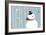 Happy Snowman-Anne Cote-Framed Giclee Print