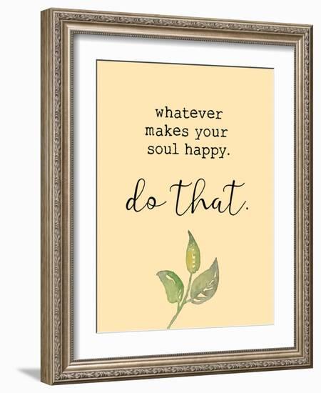 Happy Soul-Victoria Brown-Framed Art Print