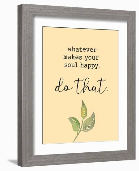 Happy Soul-Victoria Brown-Framed Art Print