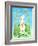 Happy Spring Bunny-Melinda Hipsher-Framed Giclee Print