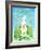 Happy Spring Bunny-Melinda Hipsher-Framed Giclee Print