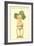 Happy St. Patrick's Day, Baby on Hourglass-null-Framed Art Print