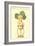 Happy St. Patrick's Day, Baby on Hourglass-null-Framed Art Print