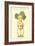 Happy St. Patrick's Day, Baby on Hourglass-null-Framed Art Print