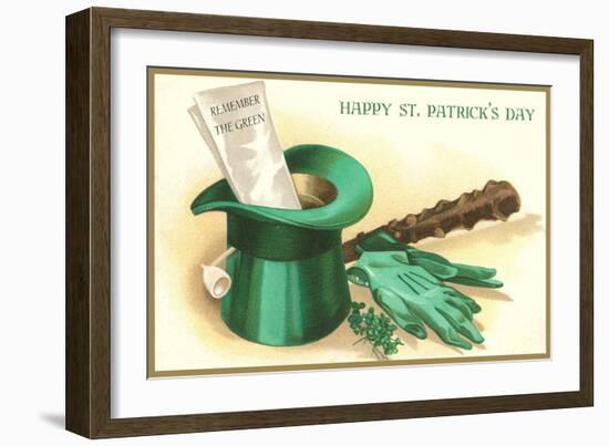 Happy St. Patrick's Day-null-Framed Premium Giclee Print