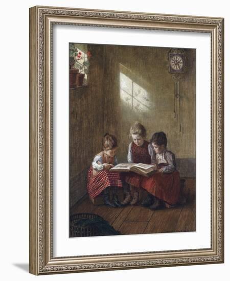 Happy Story-Walther Firle-Framed Giclee Print