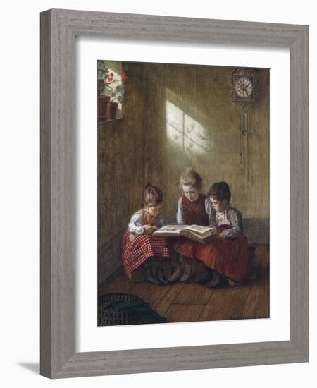 Happy Story-Walther Firle-Framed Giclee Print