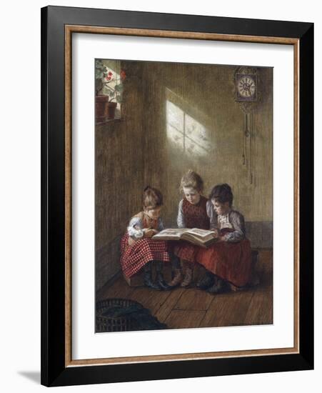 Happy Story-Walther Firle-Framed Giclee Print