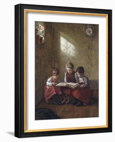 Happy Story-Walther Firle-Framed Giclee Print