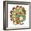 Happy Thanksgiving Beautiful Turkey Card-Alisa Foytik-Framed Art Print