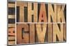 Happy Thanksgiving-PixelsAway-Mounted Photographic Print