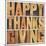 Happy Thanksgiving-PixelsAway-Mounted Art Print