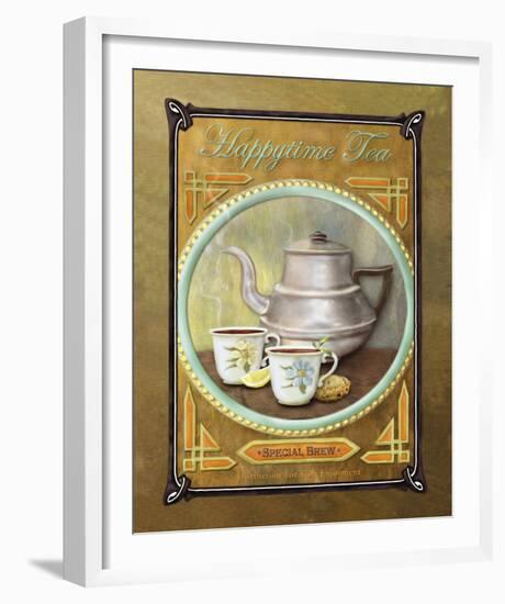 Happy Time Tea-Jan Sacca-Framed Giclee Print