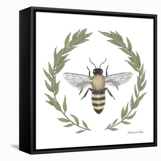 Happy to Bee Home I-Sara Zieve Miller-Framed Stretched Canvas