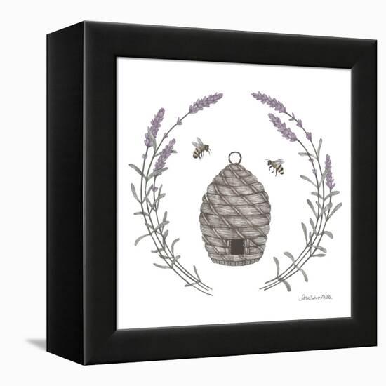 Happy to Bee Home II-Sara Zieve Miller-Framed Stretched Canvas