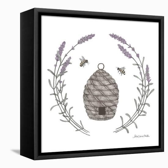 Happy to Bee Home II-Sara Zieve Miller-Framed Stretched Canvas