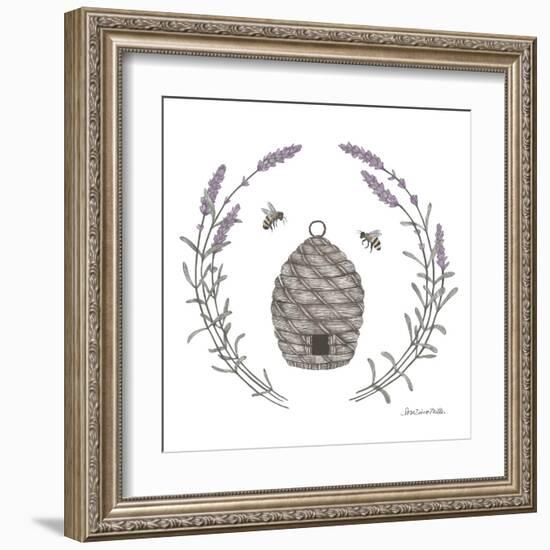 Happy to Bee Home II-Sara Zieve Miller-Framed Art Print