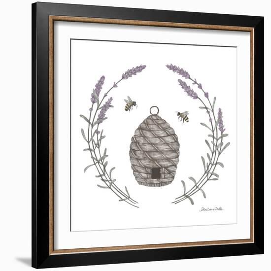 Happy to Bee Home II-Sara Zieve Miller-Framed Art Print