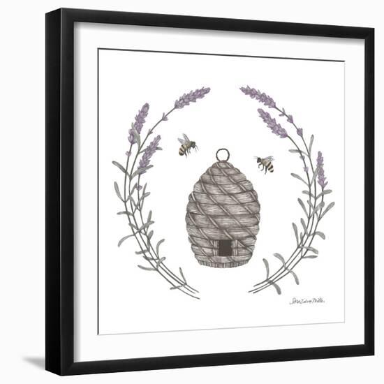 Happy to Bee Home II-Sara Zieve Miller-Framed Art Print