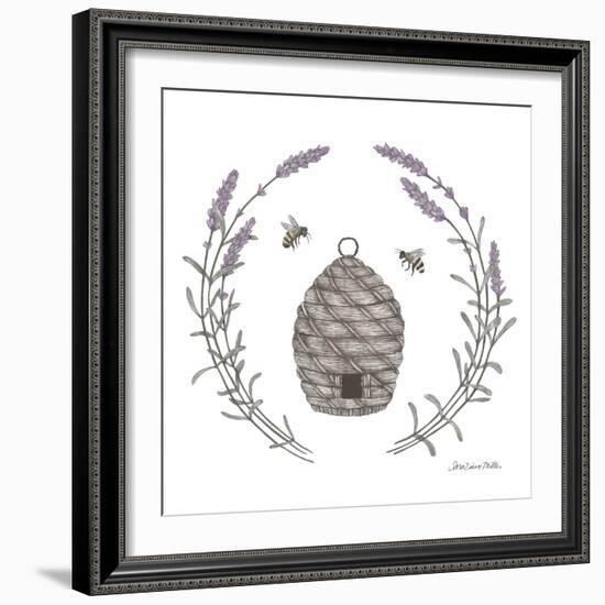 Happy to Bee Home II-Sara Zieve Miller-Framed Art Print