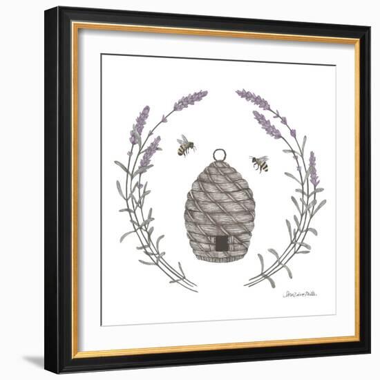 Happy to Bee Home II-Sara Zieve Miller-Framed Art Print