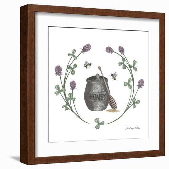 Happy to Bee Home IV-Sara Zieve Miller-Framed Art Print