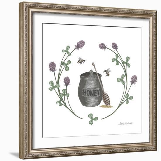 Happy to Bee Home IV-Sara Zieve Miller-Framed Art Print