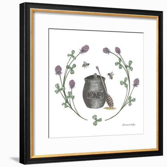 Happy to Bee Home IV-Sara Zieve Miller-Framed Art Print