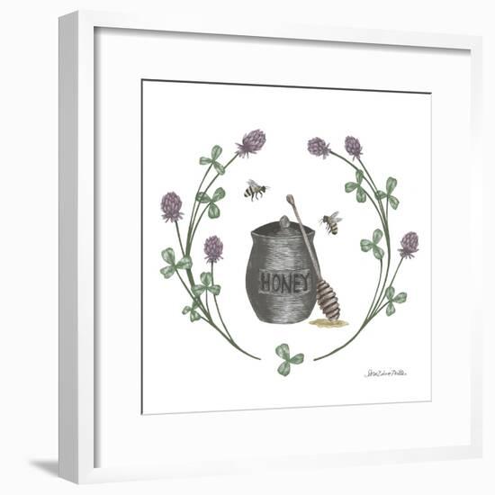 Happy to Bee Home IV-Sara Zieve Miller-Framed Art Print