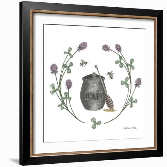 Happy to Bee Home IV-Sara Zieve Miller-Framed Art Print