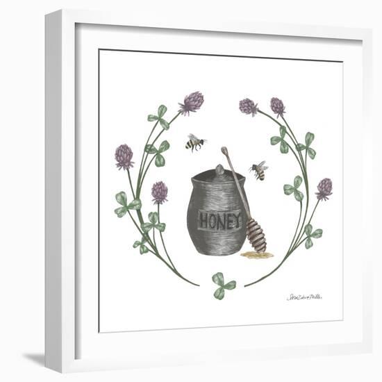 Happy to Bee Home IV-Sara Zieve Miller-Framed Art Print