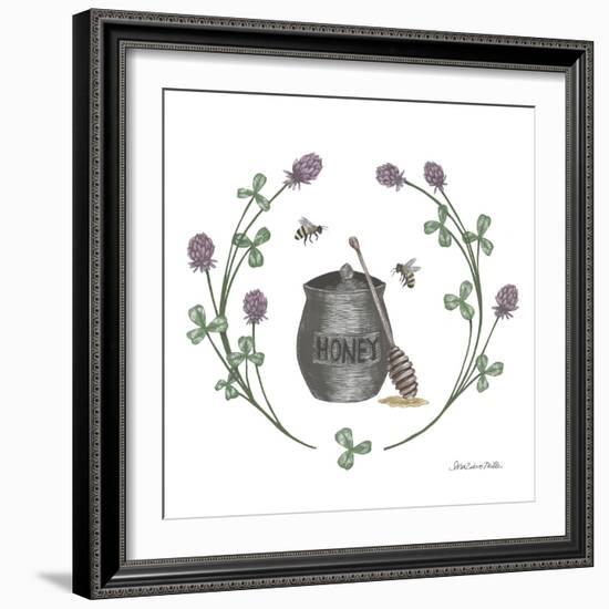 Happy to Bee Home IV-Sara Zieve Miller-Framed Art Print