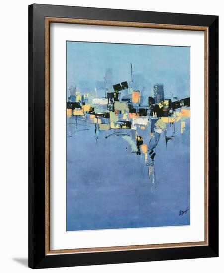 Happy Town II-Farrell Douglass-Framed Giclee Print