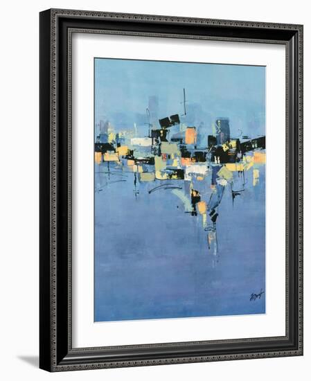 Happy Town II-Farrell Douglass-Framed Giclee Print