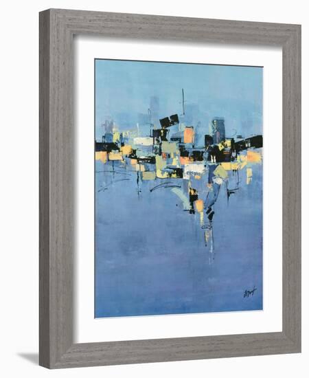 Happy Town II-Farrell Douglass-Framed Giclee Print