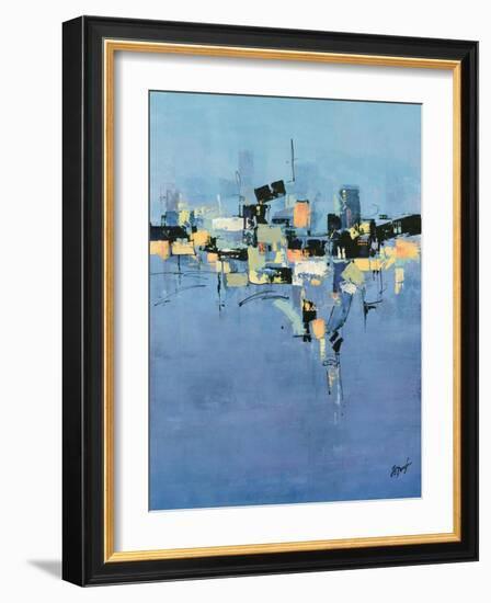 Happy Town II-Farrell Douglass-Framed Giclee Print