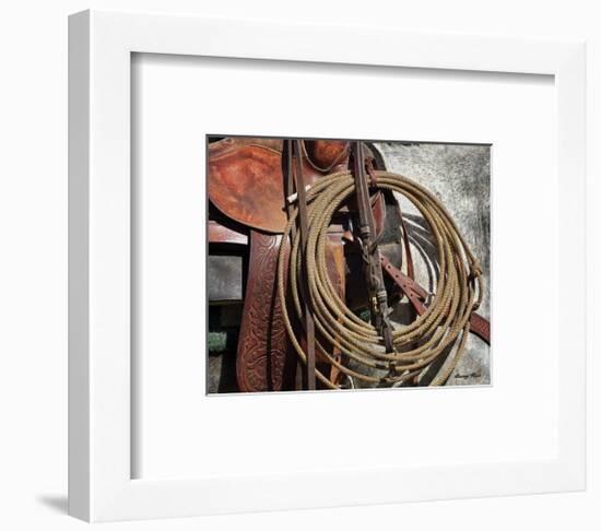 Happy Trails (color)-Barry Hart-Framed Art Print