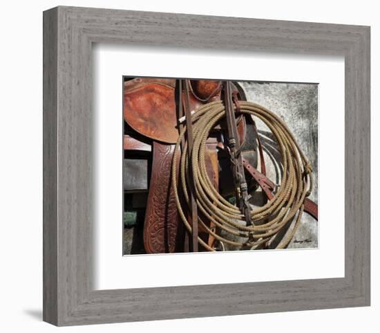 Happy Trails (color)-Barry Hart-Framed Art Print