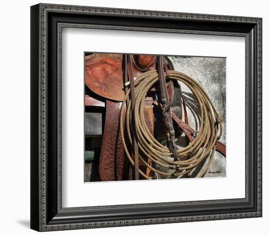 Happy Trails (color)-Barry Hart-Framed Art Print