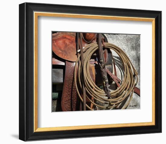 Happy Trails (color)-Barry Hart-Framed Art Print